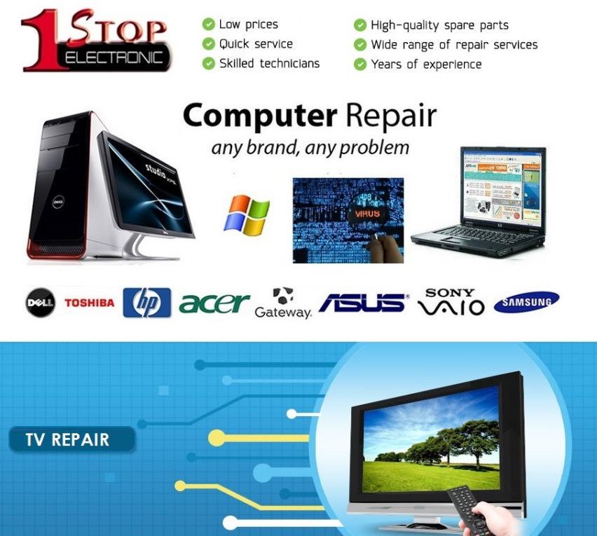 Electronics911's tweet photo. Give us a call for help with all of your electronics needs. We can fix just about anything #1StopElectronics #WeFixIt http://t.co/LKty79K3yA