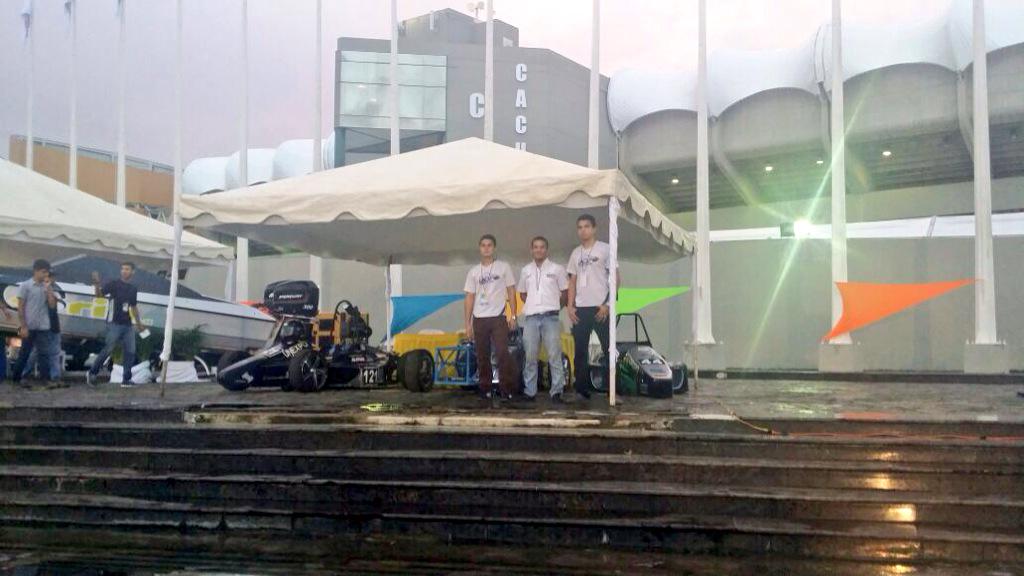 A partir de las 10 am. ¡Los esperamos! @ExpoBolivar #Unexpo #GoTeam #FSAE
