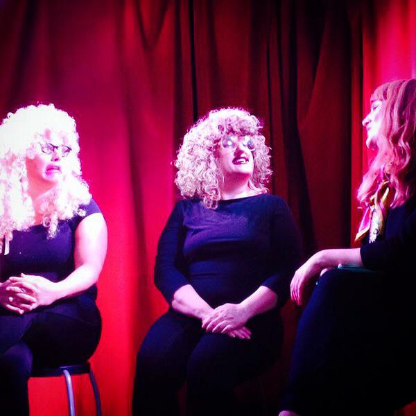 BarberAndBenson's tweet photo. #TBT When Julie&amp;Sandra met @jogreatscott See us all LIVE in debut @ScoopsThree show  http://t.co/BfaTIqV5AW #comedy 😂 http://t.co/ecraNu4Avp