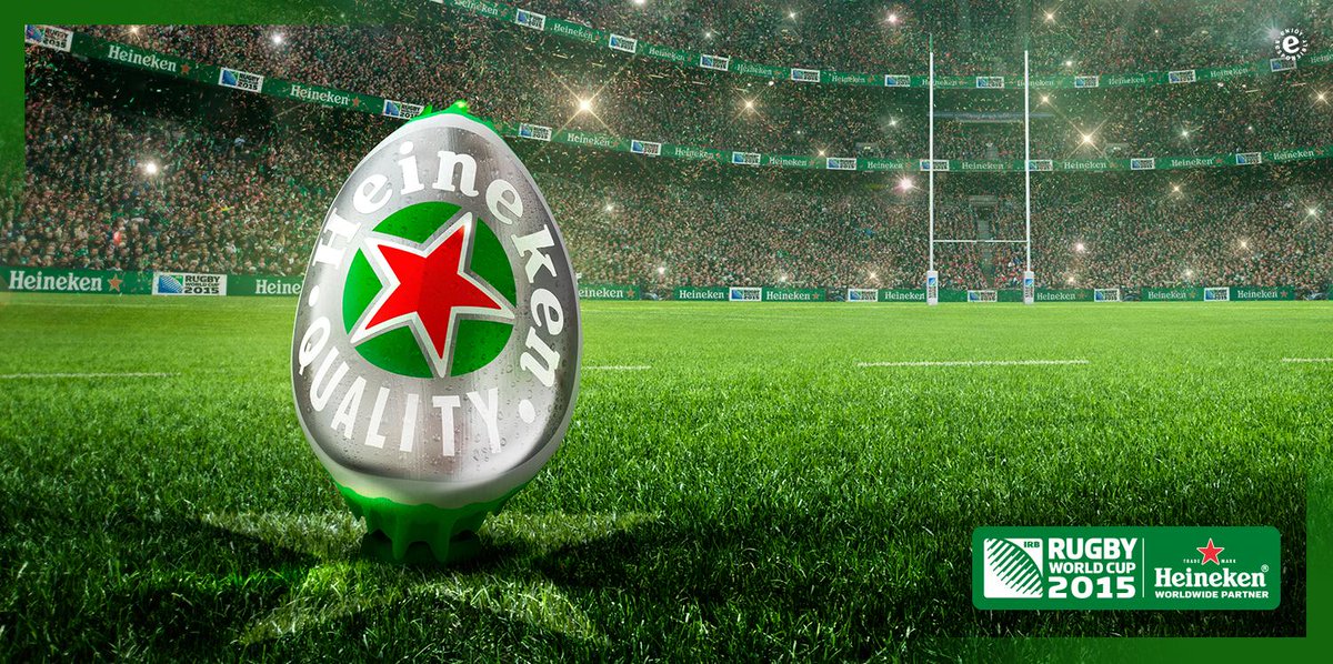 Blood, sweat and beers… The countdown begins to  #RWC2015 kick off. #itsyourcall