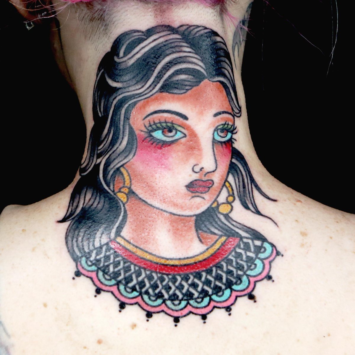 Floral Gypsy Tattoo Ticket, image size:1200x1200