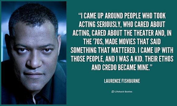 Happy Birthday Laurence Fishburne! The film star also earned a 1992 Tony Award for Best Actor:  