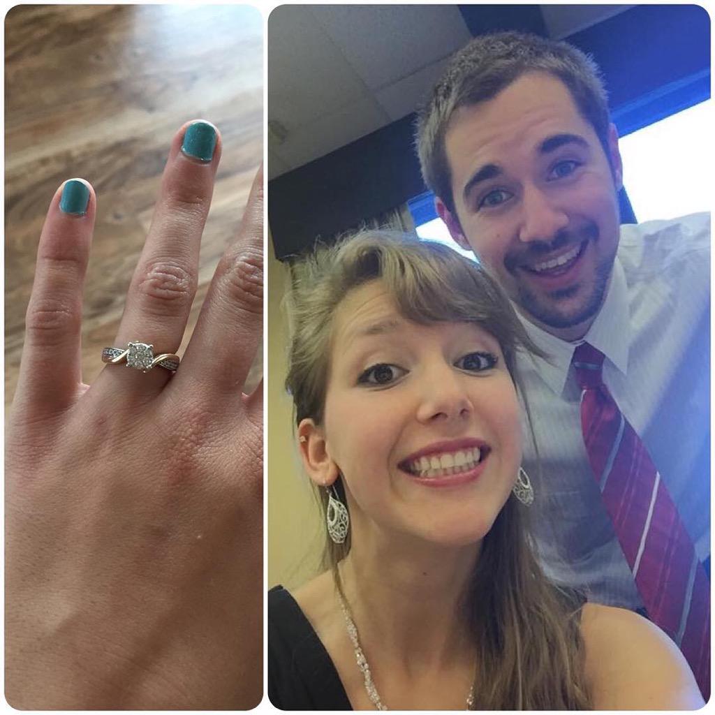 TKEUMN's tweet photo. Congratulations to Frater Paul Roy and his fiancée Nicole on their engagement! http://t.co/ka2vphK63d