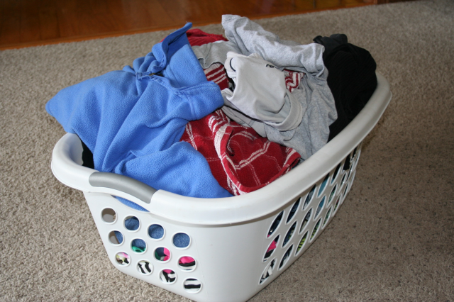 True or false: this is your dresser for at least one day after doing your own laundry.