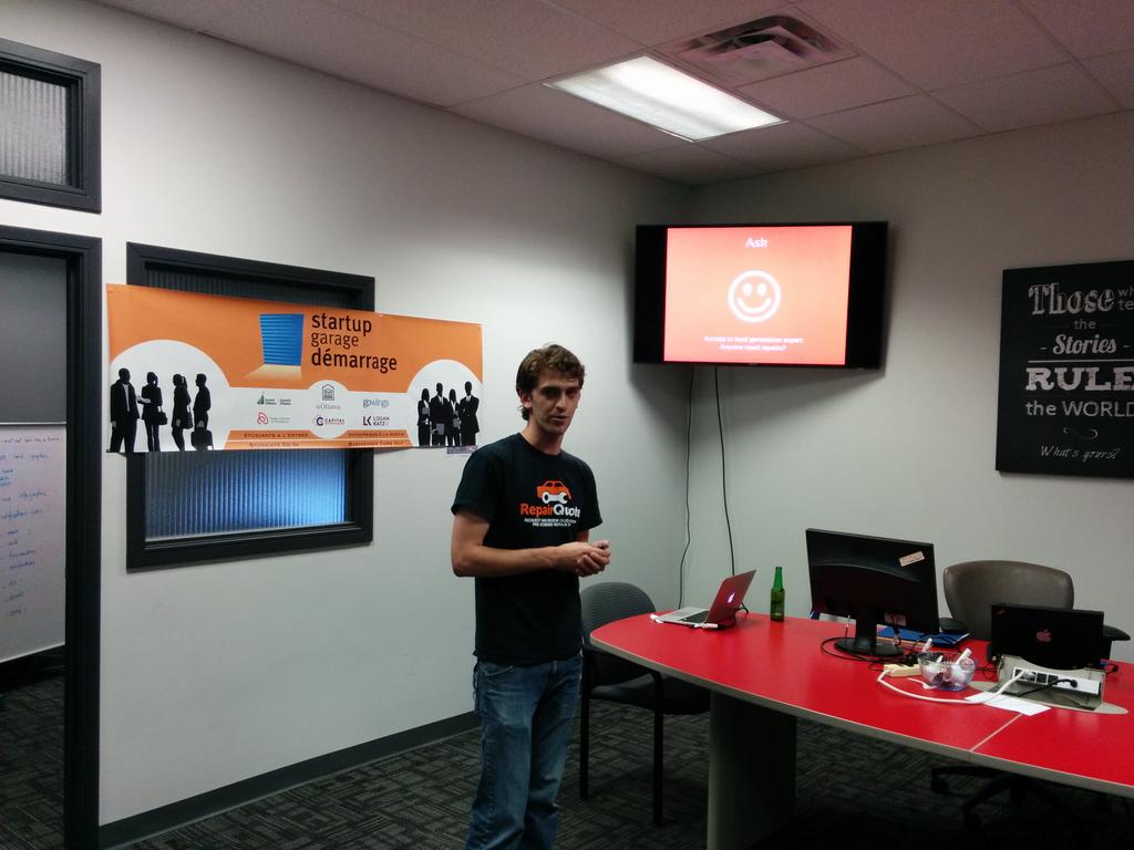 Car trouble? <a href="/RepairQuoteApp/">RepairQuote</a> has got your back! #startup #pitchfest #ottawainc