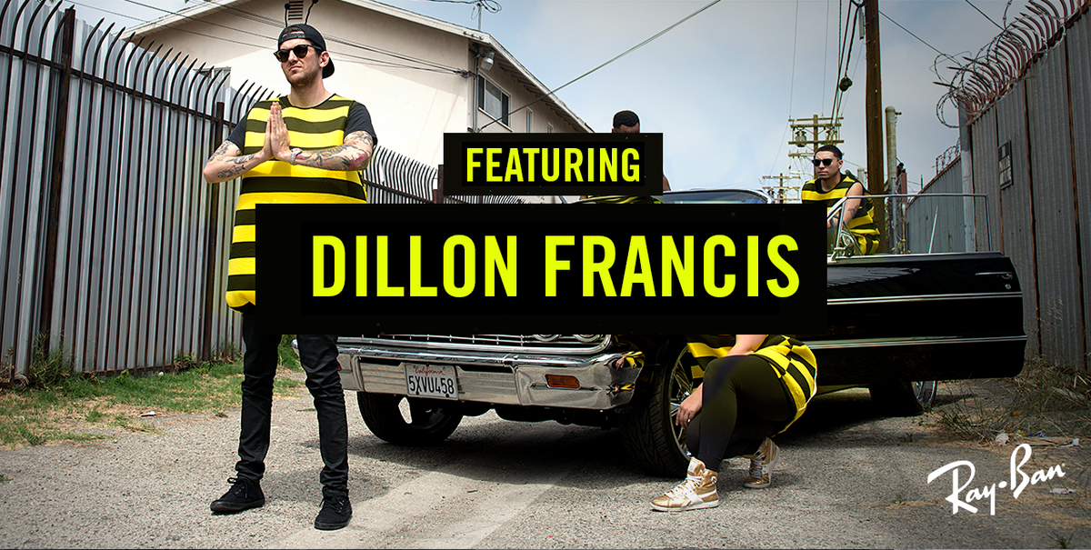 ray_ban's tweet photo. Dillon Francis sends good vibes across the internet in his #campaign4change: http://t.co/z5ef8I716f http://t.co/ko6bZ8EeRA