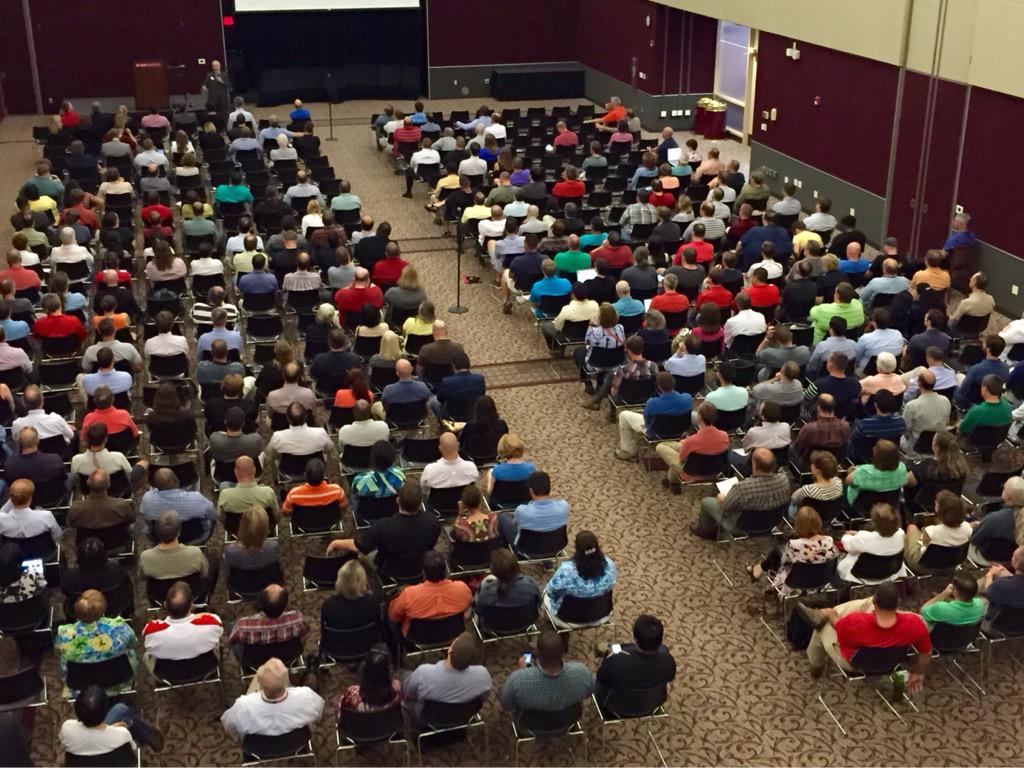 ncsugradschool's tweet photo. @mhoit dropping knowledge at the #NCStateIT community event today! http://t.co/NlrS9WuWNH