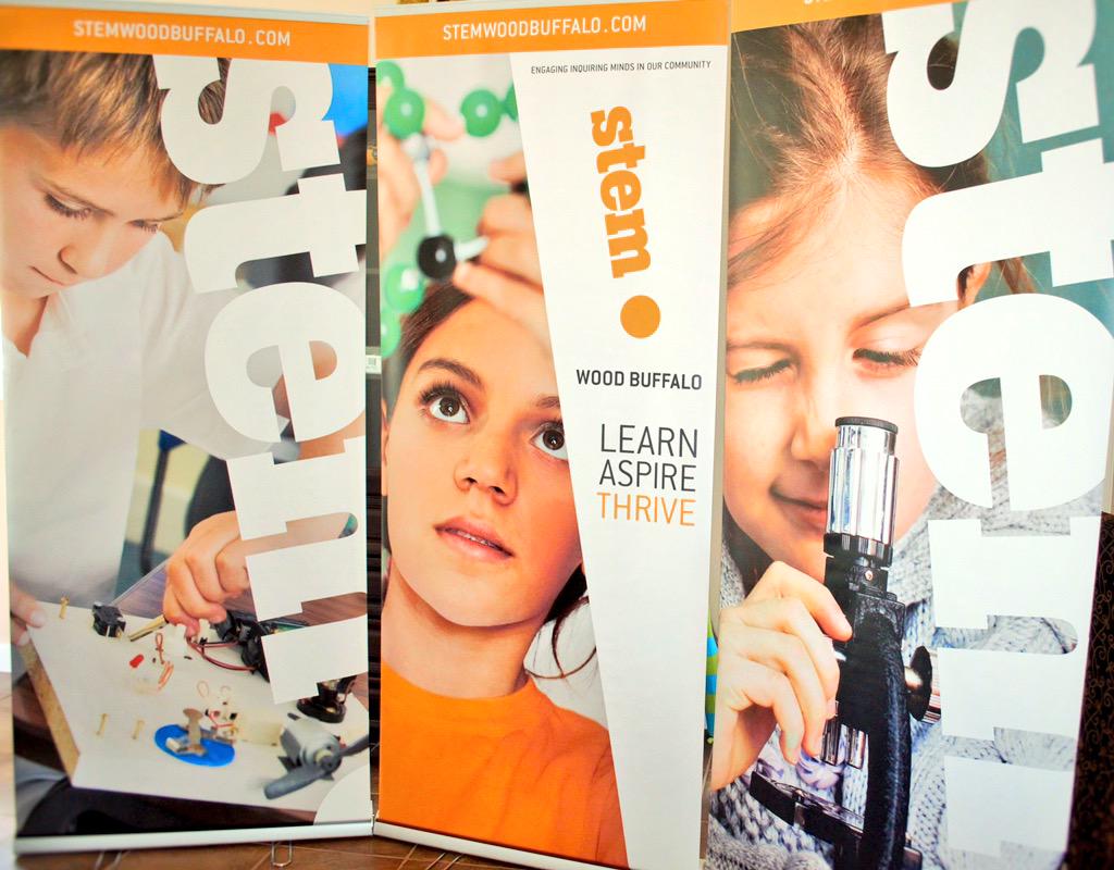 STEMWoodBuffalo's tweet photo. "What one can be, one must be" Inspiring young minds to Learn, Aspire &amp; Thrive #STEMeducation #rmwb #fortmckay #ymm http://t.co/LOZBNCwk1k