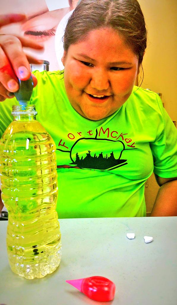 STEMWoodBuffalo's tweet photo. "What one can be, one must be" Inspiring young minds to Learn, Aspire &amp; Thrive #STEMeducation #rmwb #fortmckay #ymm http://t.co/LOZBNCwk1k