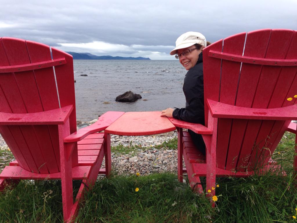 Coastal Trail Gros Morne <a href="/VisitGrosMorne/">VisitGrosMorne.com</a> #SharetheChair