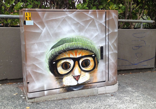 Geekyweby's tweet image. I Have Been Given #Permission To #Paint #UtilityBoxes In My #City ! #artist #art #streetart buff.ly/1IsVKfj