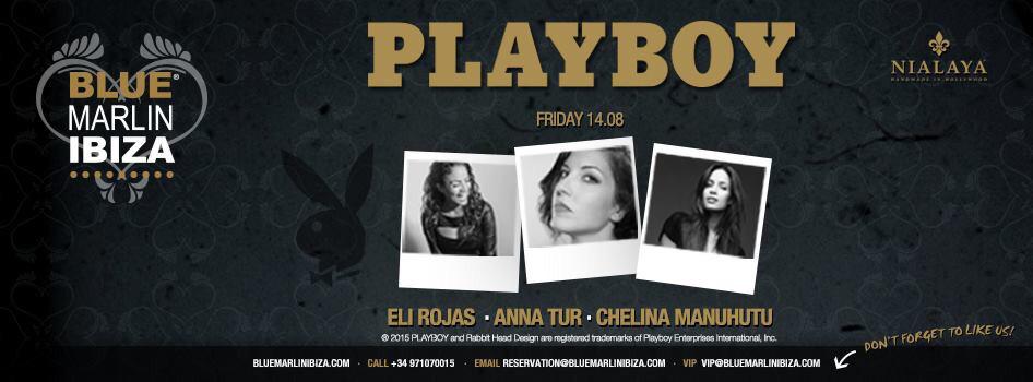 EliRojasDj's tweet image. Next Friday August 14th  Playboy Party At #BlueMarlinIbiza With #AnnaTur #ChelinaManuhutu And #EliRojas ❤️