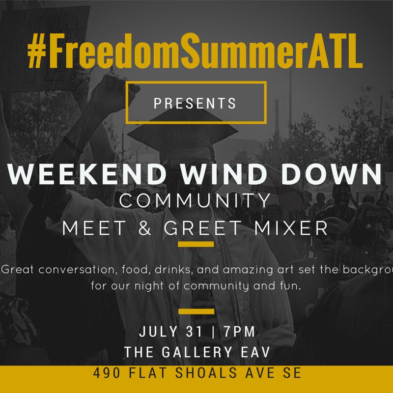 ShutItDownATL's tweet photo. Are you ready for #freedomsummeratlanta ? #FreedomSummer15 http://t.co/zY1pDq9Amx