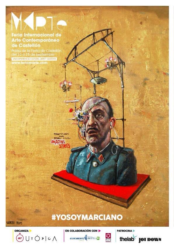 BoHO_Magazine's tweet photo. Se acerca la hora de irnos a Marte. @YosoySerzo @Marte_feria #YoSoyMarciano #ContemporaryArt #Marte2015 http://t.co/h8r4kU8e2H