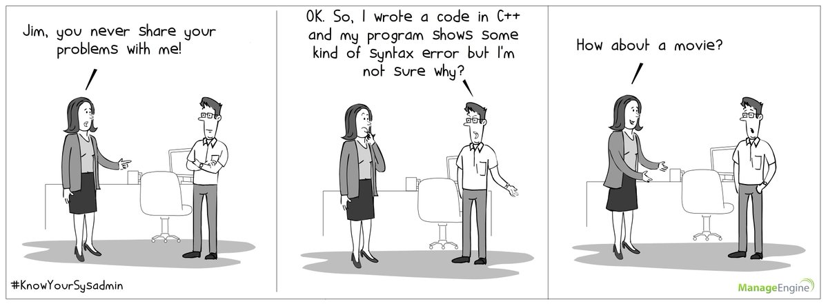 manageengine's tweet image. Get set to wish your sysadmins for the #SysadminDay tomorrow! #KnowYourSysadmin goo.gl/Pzhr0j