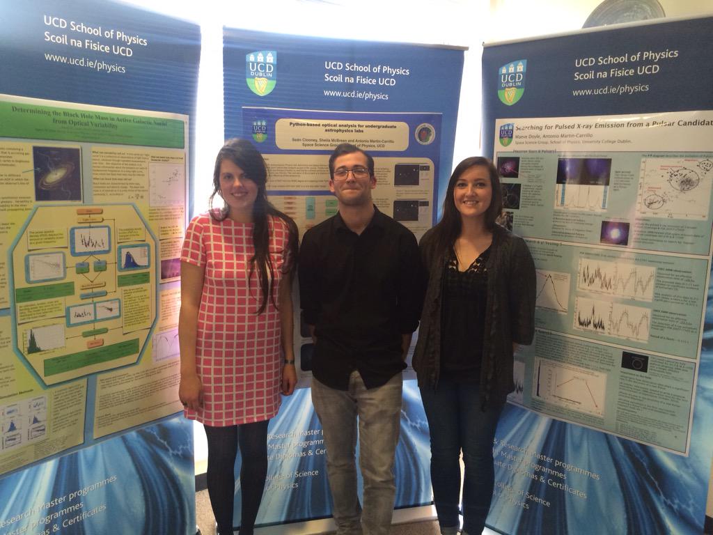 astroucd's tweet photo. Congratulations to our summer interns for their fantastic work over the summer &amp; their great posters presented today http://t.co/ohvLbk6SZj