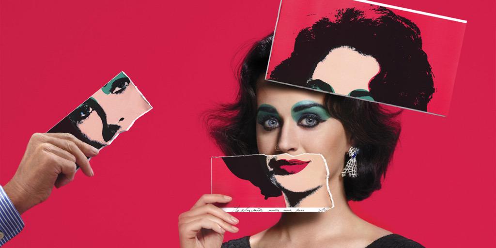 katyperrylately's tweet photo. First look: Katy is Elizabeth Taylor in @harpersbazaarus' Sept 2015 icons issue. #BAZAARicons http://t.co/zi8koPee2S http://t.co/pk6sKdY7SR