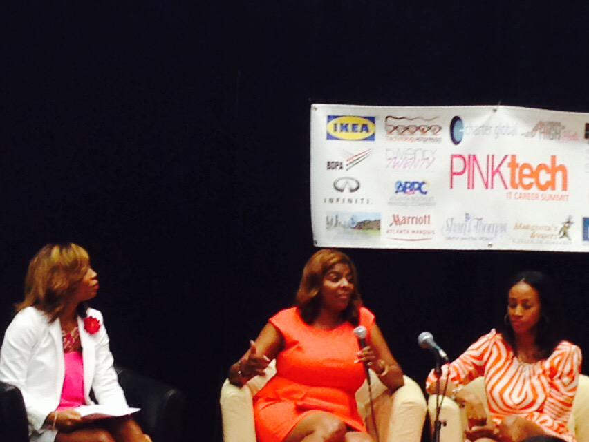 MsGlobalAffairs's tweet photo. Quisa Foster is speaking @PinkInstitute #pinktech2015 #ladieswhomeanbusiness @theladypreneurQ #fsquaredpr http://t.co/L67U5hIEe4