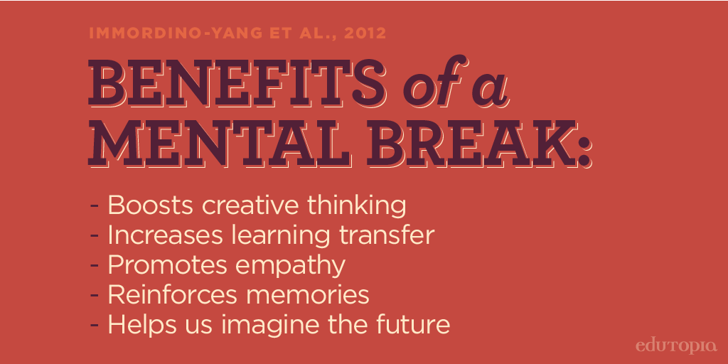 edutopia's tweet photo. Your brain does so much for you. Now, do something nice for your brain. http://t.co/BycNmvHG5w