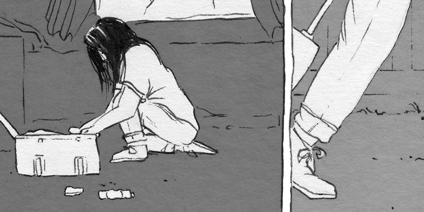 dirtyrottencomx's tweet photo. What's that? Another artist preview? Go on then. Rozi Hathaway's 'Rejsen' appearing in #DRC5, out August 14 http://t.co/MlC12ez1OD