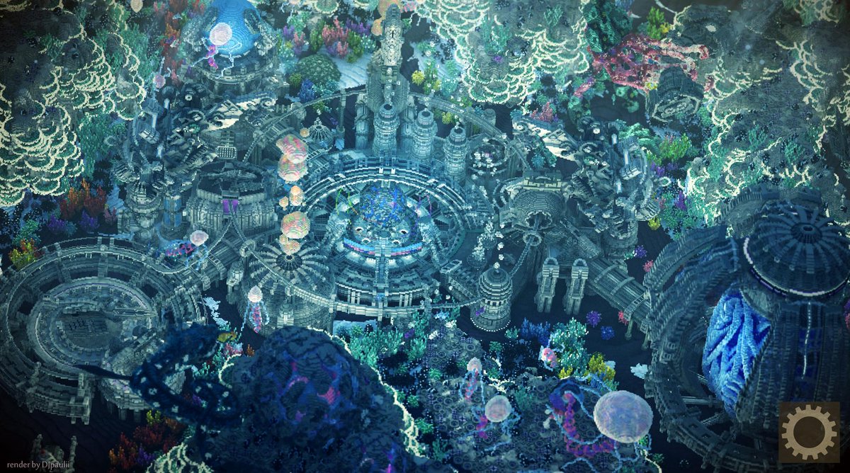 BlockWorksYT's tweet image. Our latest group project is live! Presenting 'Deep Sea' - our PMC underwater contest entry. 

planetminecraft.com/project/deep-s…