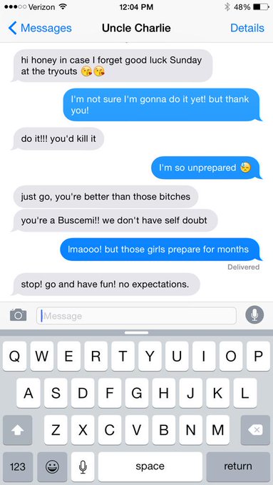 lmao my uncle wants me to try out for the heat http://t.co/0AbbHCwF6X<a href="/tag/okimweird"class="tags"><span>#okimweird</span></a>