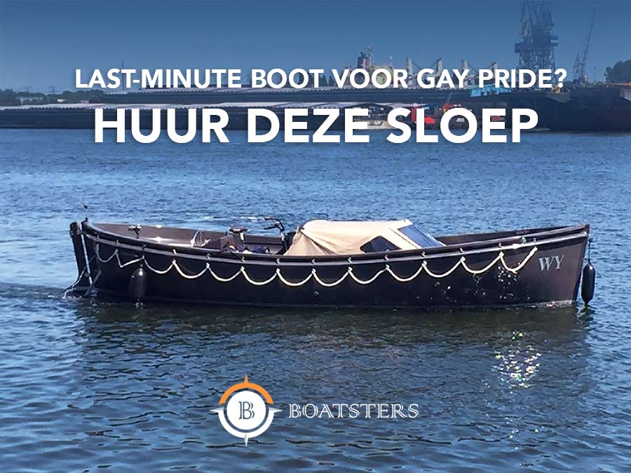 Boot nodig voor Gay Pride? Mail ons gauw op info@boatsters.com en huur de Seafury in Amsterdam! #GayPride #Boatsters