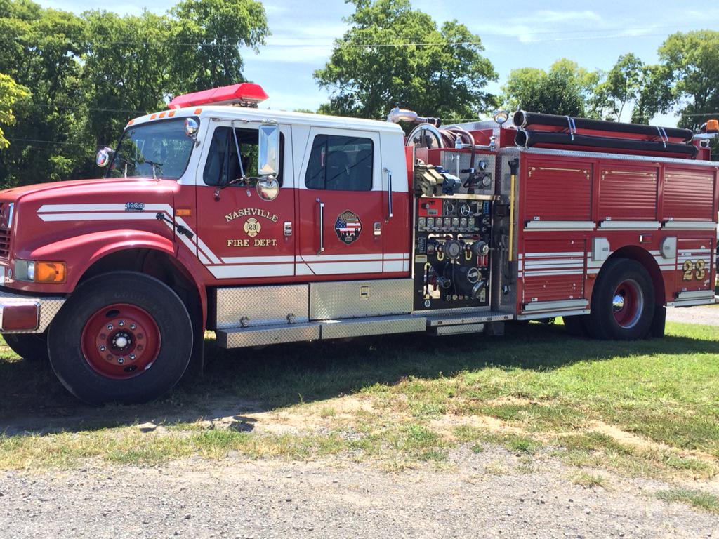 We've had an appearance from <a href="/NashvilleFD/">Nashville Fire Dept</a> at TSU Small Farm Expo. #SFE15