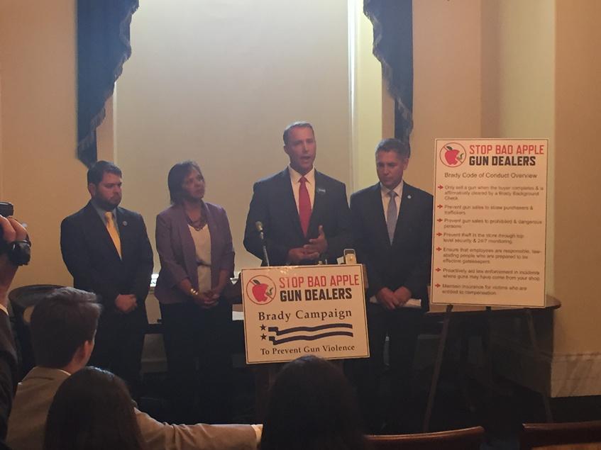 CapnCrunch83's tweet image. A bipartisan diverse group asking Congress, W. House, ATF &amp;amp; dealers to do right thing. #stopbadapples #adoptthecode