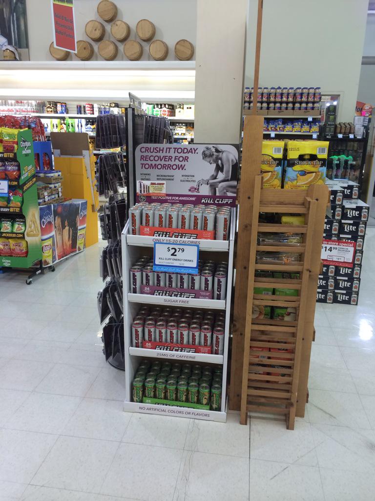 Kill Cliff now Available <a href="/Reasors/">Reasor's</a>  <a href="/KILLCLIFF/">KILL CLIFF</a>