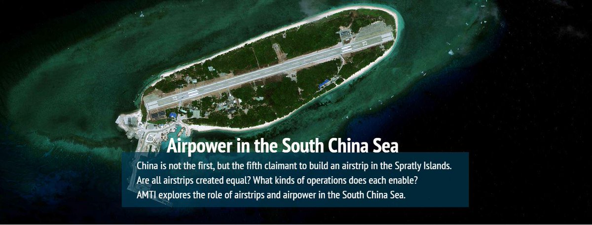 AsiaMTI's tweet photo. Check out AMTI's new issue on #Airpower in the South China Sea! http://t.co/5nbT20Jmd8 http://t.co/HuZkRlvCRR
