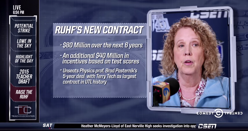 RubyRuhf's tweet photo. Thanks for the shout out @KeyAndPeele! Enjoyin a little time off before pre-season! #RubyRuhf #TeacherCenter #Ruhf http://t.co/0cTn6m5csp