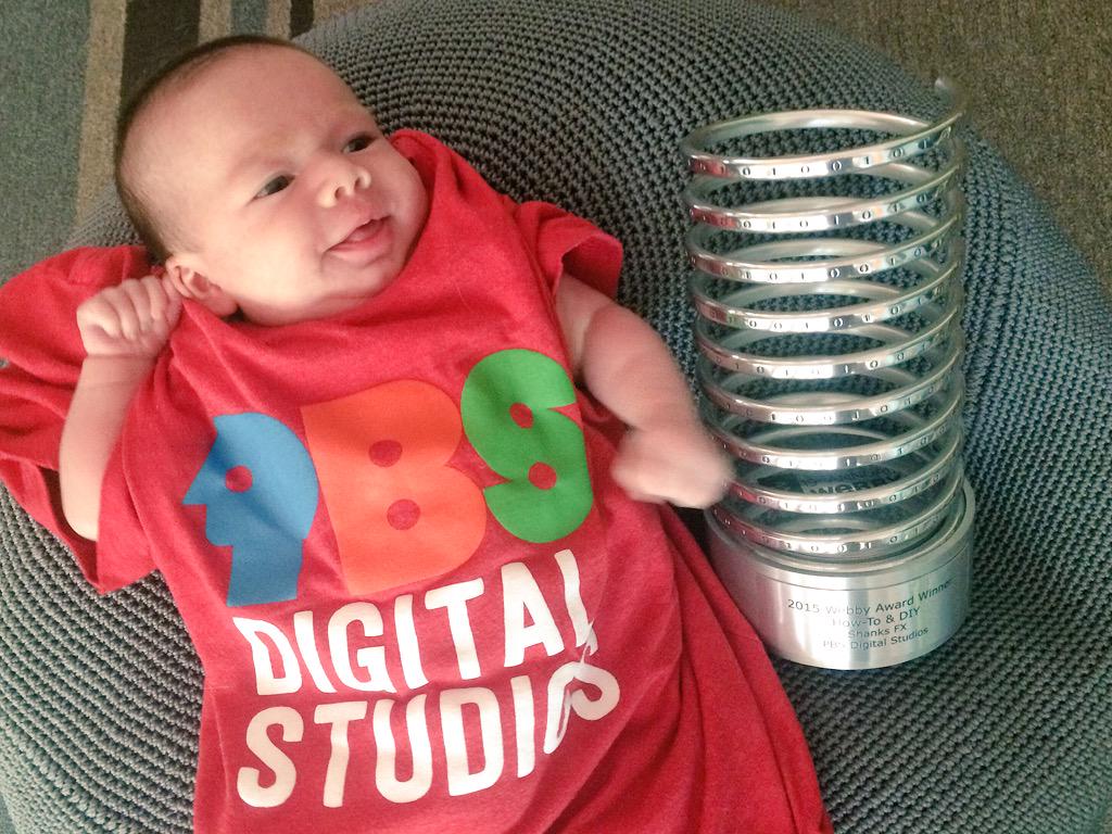 joeyshanks's tweet photo. Two new kids in just one month, little #HannahShanks doesn't seem to mind a slinky sibling.
@PBSDS @TheWebbyAwards http://t.co/u4ZS2wOzai