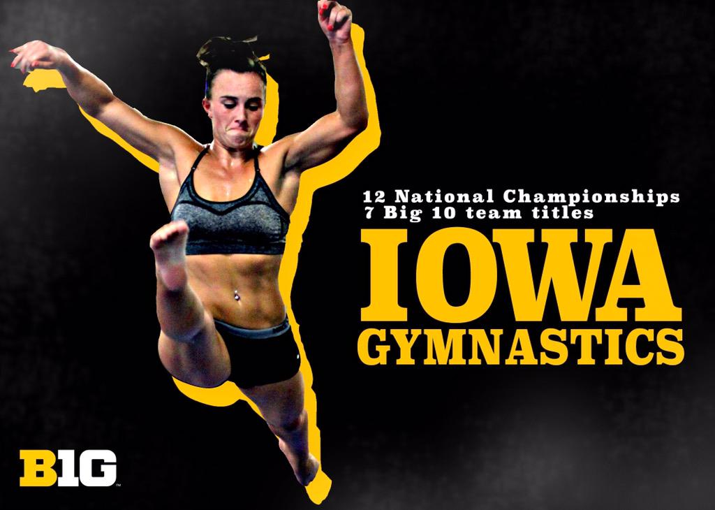 kimberly_skoog's tweet photo. Some of my favorite graphics I made for Iowa gymnastics this week #isjw15 http://t.co/cZMk4ZvPac