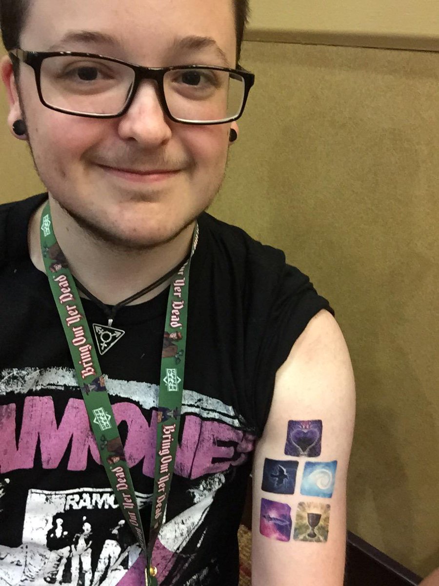 The lengths I am willing to go to for cool promo stuff! First con purchase was #nevermore by <a href="/SmirkandDagger/">Smirk & Dagger / Smirk & Laughter</a> !