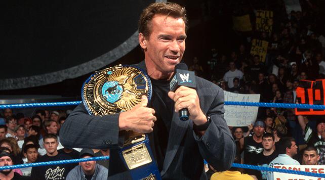 Happy 68th Birthday to WWE Hall Of Famer Arnold Schwarzenegger.  