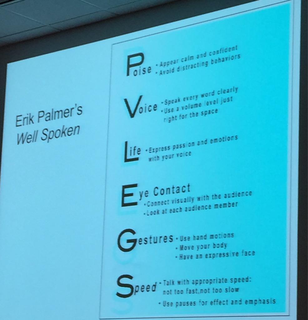 MsGierke's tweet photo. Eric Palmer's speaking rubric from Well Spoken (PV legs) #planwrite #kellygallagher http://t.co/lgZHHH4xsT