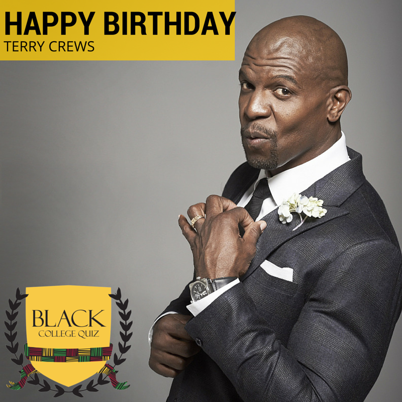 Happy Birthday Terry Crews! 