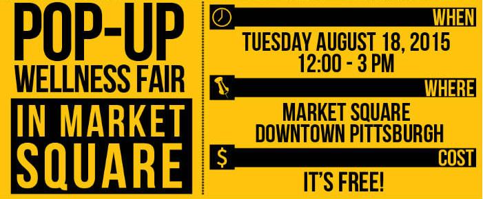 fittinsider's tweet photo. Teaming up with @DowntownPitt to host another Market square wellness fair this month! - https://t.co/JXsweg75WD http://t.co/bElQrpC5za