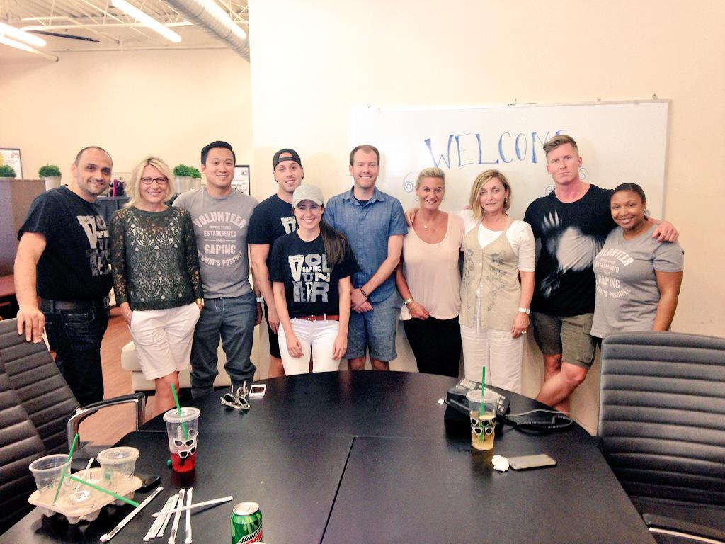 WindfallBasics's tweet photo. @GapInc packaged a total of 5292 items yesterday for our social service agencies. Way to go team! #letsdomore http://t.co/ZDRAGujm7n