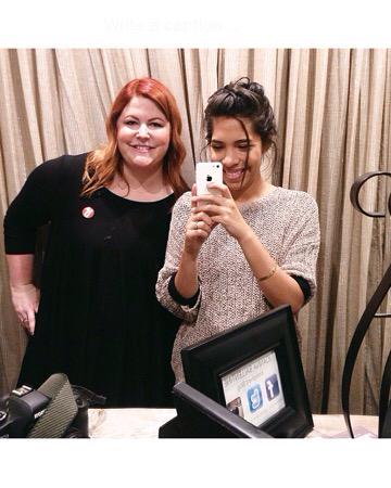 IrrelephantBlog's tweet photo. Live blogging with this fun girl! @RawwbeautyMUA #smartskinsmartevent http://t.co/Bt6S0KRW4L
