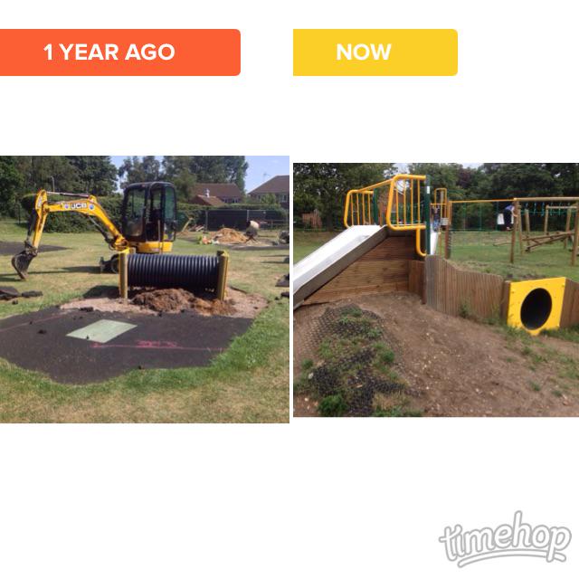SlideIntoAction's tweet photo. This photo was taken a year ago today of the tunnel. #timehop http://t.co/0Y1TvIyZzI