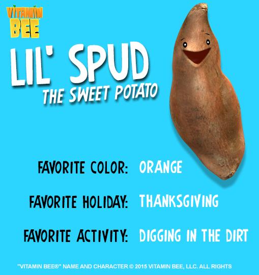 We teamed up with @DelMonte & @Target to bring you the #FruitFusion #veggies! Meet Lil' Spud! bit.ly/1h5W7q8