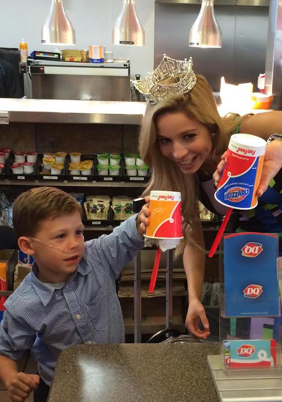 DairyQueen's tweet photo. Today, @MissAmerica is making miracles happen. You can, too. Stop by your participating DQ and join #MiracleTreatDay. http://t.co/qUnrgpJ6OB