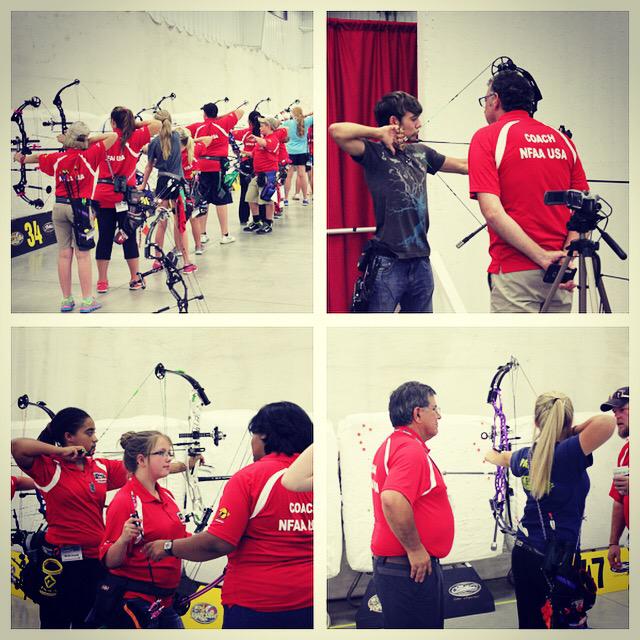 YanktonArchery's tweet photo. Practicing form on blank bales! We have some very talented young archers at the #NFAA #CompoundAcademy! #neyac http://t.co/vgm3l7i8RX