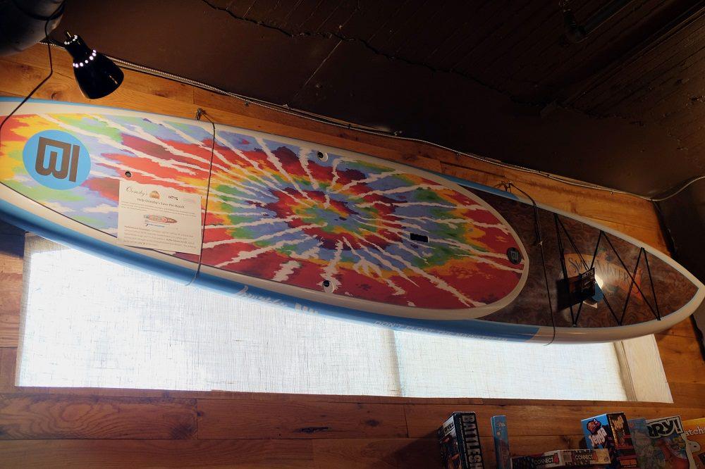 CRKeeper's tweet photo. Come out to @ormsbys TONIGHT to #savethehooch and enter a the raffle for a @Sweetwaterbrew branded paddle board! http://t.co/n2bLKnqDb1