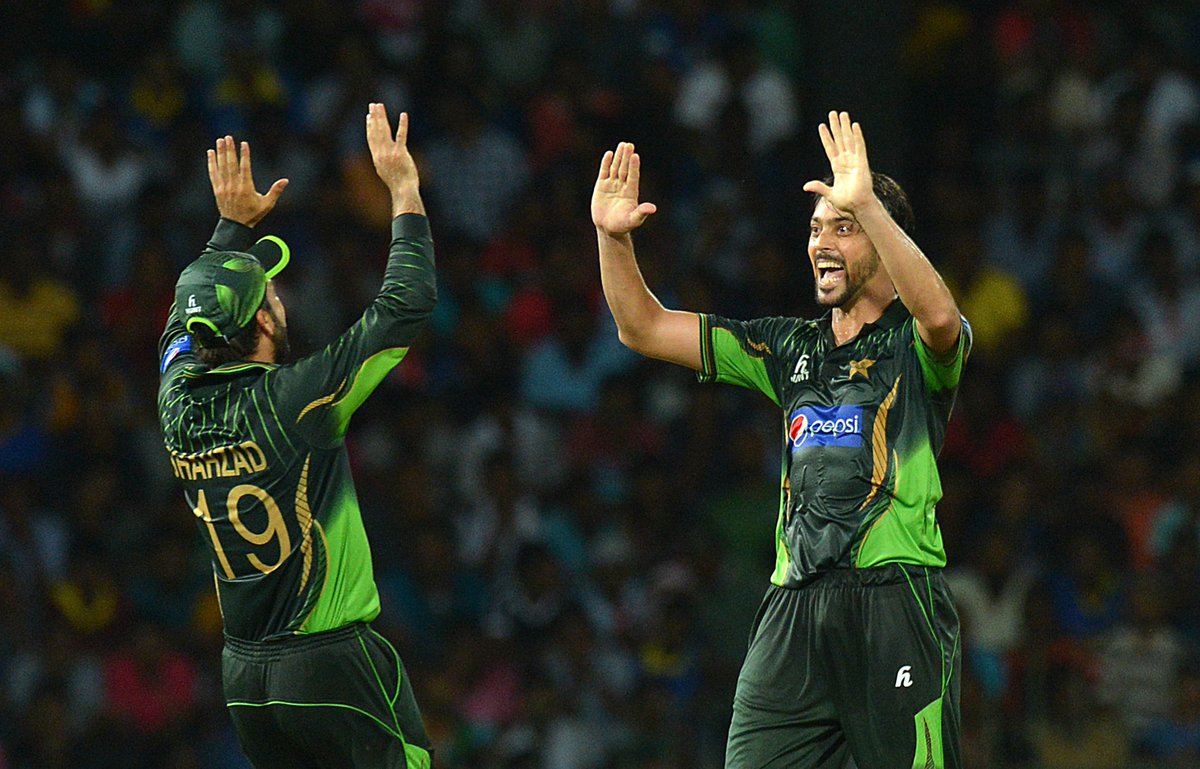 ICC's tweet photo. "It was a great team effort" - Shahid Afridi couldn't be happier after the T20I victory over Sri Lanka #SLvPak http://t.co/xlMomZj9Vg