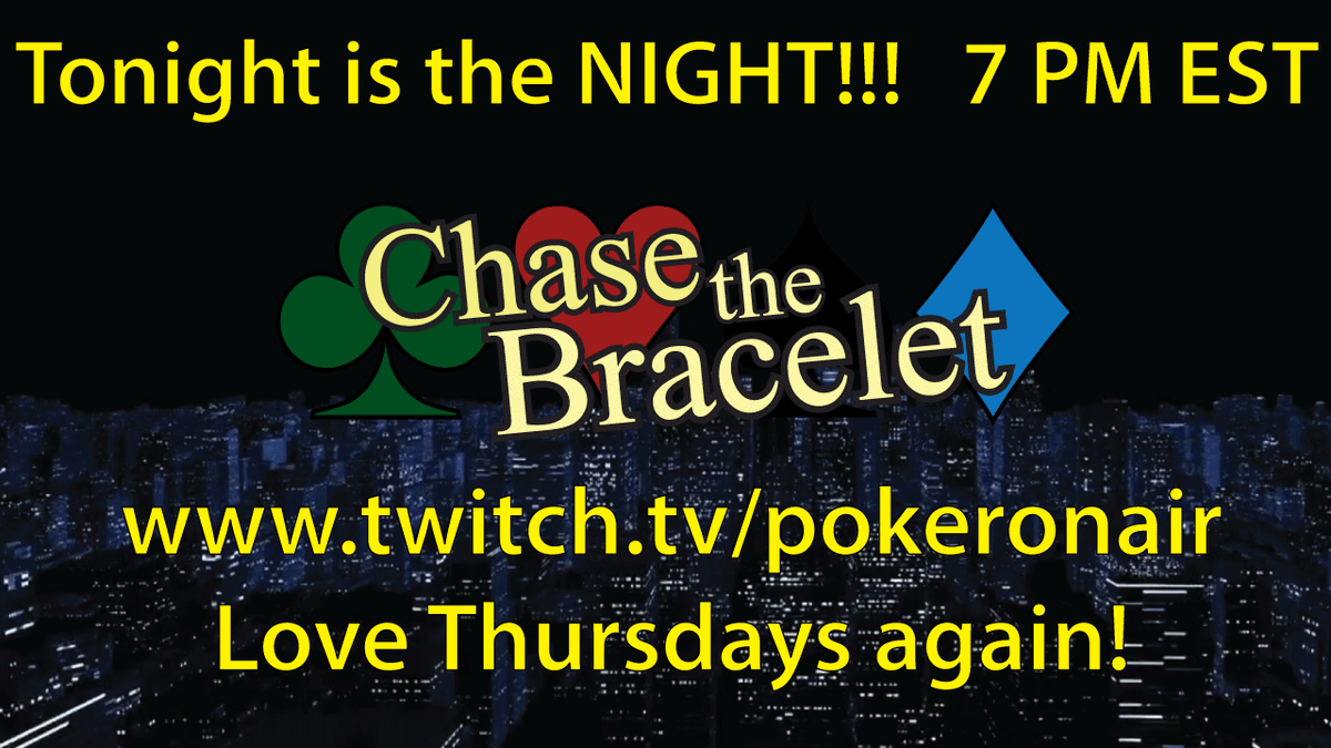 PokerOnAir's tweet photo. Tune in tonight at 7PM EST at http://t.co/olLAHHeiNs first episode of Season 5! @pokertube @pokernews @twitchpoker http://t.co/z3YduvYKdX
