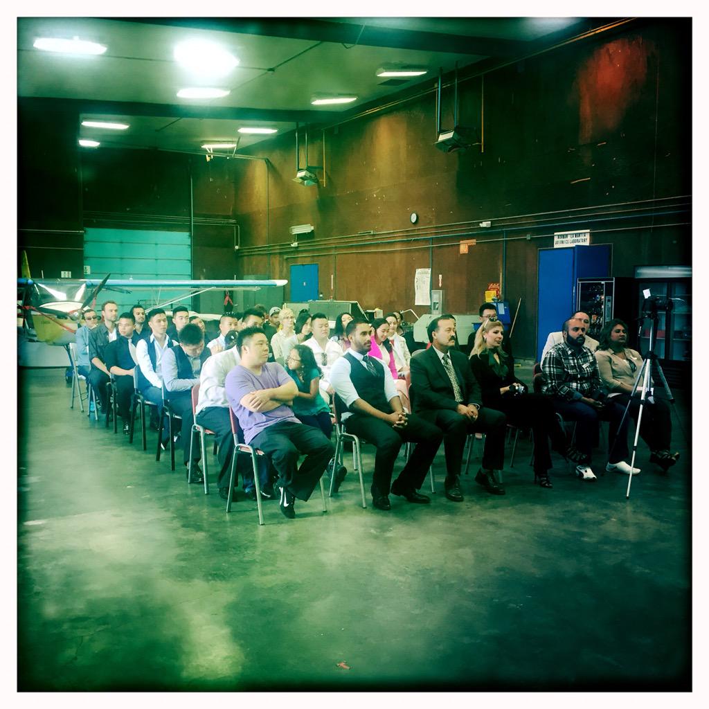 PerlasChar's tweet photo. @CollegeAlameda Aviation Maintenance Technician Program Class of 2015!!! Congratulations! #SoProud #AMTgrads http://t.co/UzFWKkwYTy