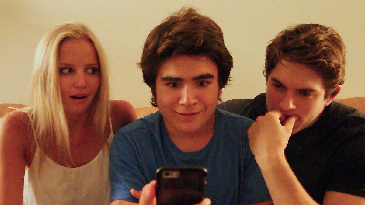 SamAndHarryFilm's tweet photo. Here's a still from the "Adopted" shoot featuring @turnuptheAC_14 Alex Clayton, Evan Coury, and @HarryHolzer27. http://t.co/8GB5NWYx0E